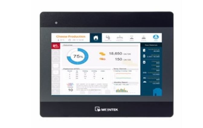 อินเตอร์เฟซ WEINVIEW MT8102iP ขนาดกะทัดรัด 10.1 นิ้ว; TFT