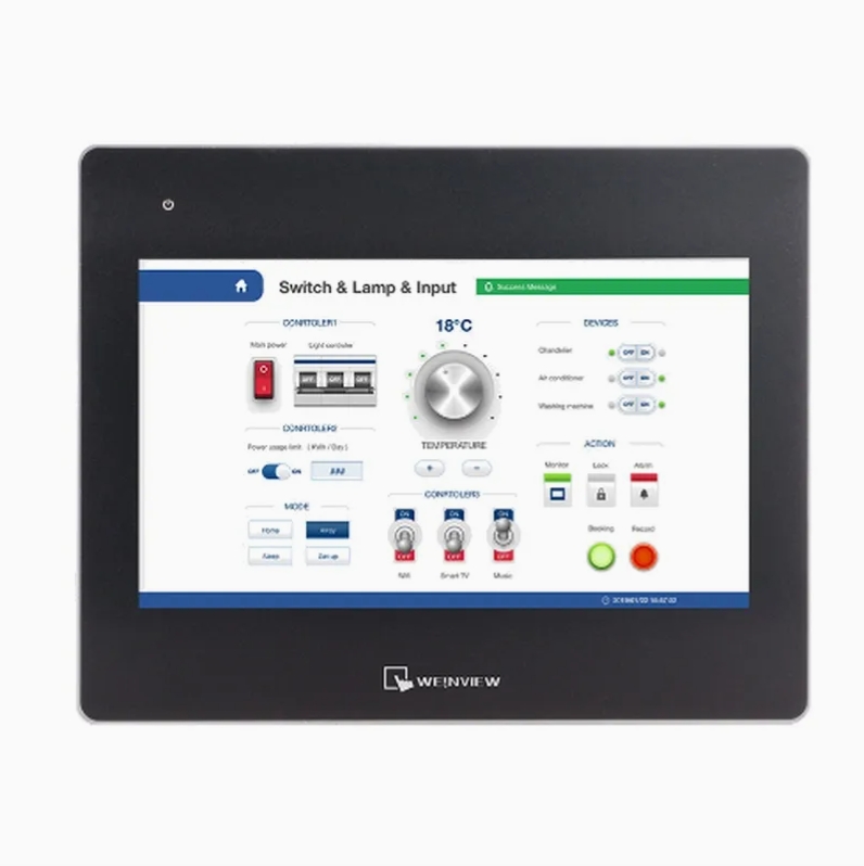 Weinview TGMA63D-ET 6.3 นิ้ว แผงหน้าจอสัมผัส HMI ขนาดกะทัดรัด จอแสดงผลอุตสาหกรรม การควบคุม