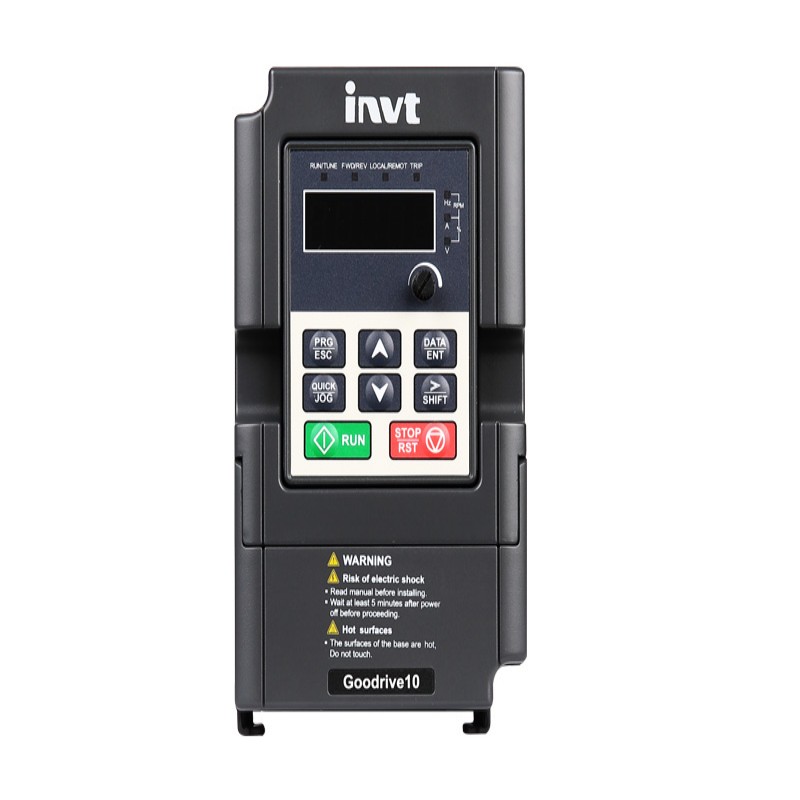 INVT GD10-0R2G-S2-B อินเวอร์เตอร์เฟสเดียวขนาดกะทัดรัดขนาดเล็ก VFD
