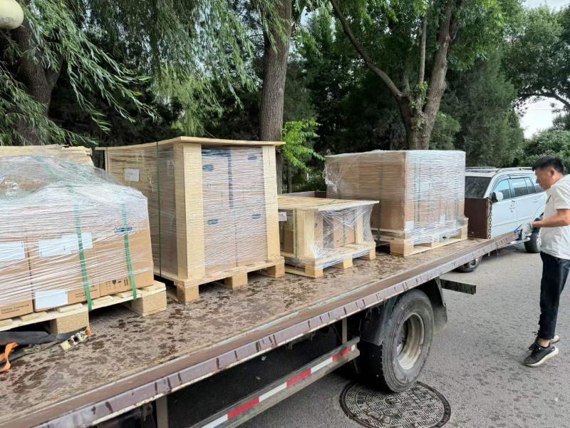ปักกิ่ง Zhongping Technology สั่งส่งมอบหุ่นยนต์อุตสาหกรรมชุดใหม่ไปยังไซต์งานของลูกค้า