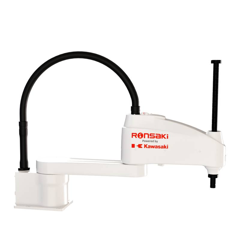 Kawasaki Robot KLS 800-10N หุ่นยนต์ SCARA ความเร็วสูง หุ่นยนต์อุตสาหกรรม SCARA สำหรับงานบรรจุภัณฑ์อัตโนมัติและการจัดการวัสดุ