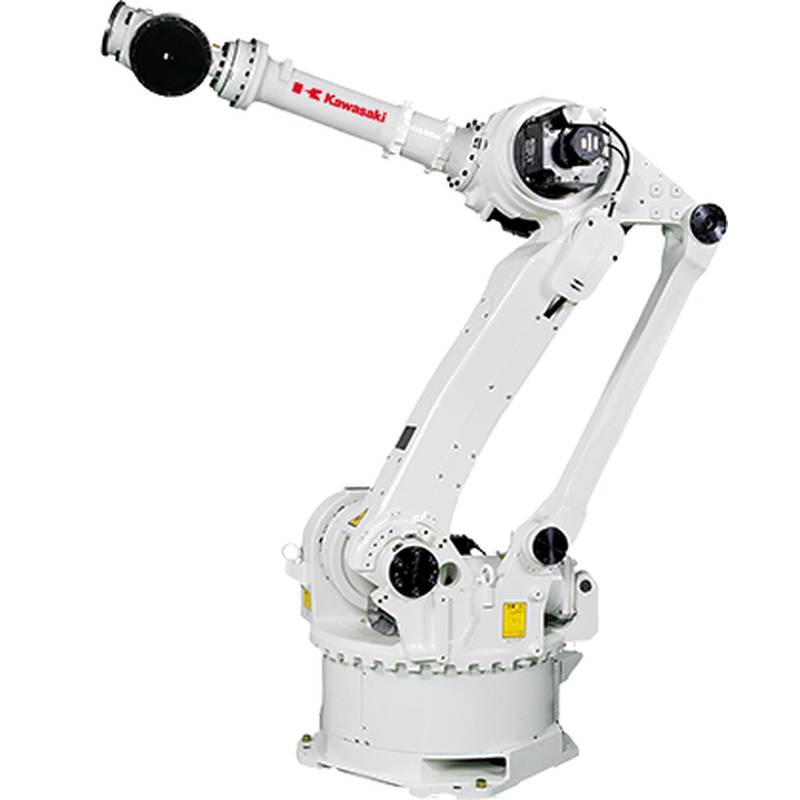 แขนกลหุ่นยนต์ 6 แกน Kawasaki Robot ZX200S สำหรับงานเชื่อมจุดหุ่นยนต์เพื่องานเชื่อมแผ่นโลหะยานยนต์สำหรับงานหนัก