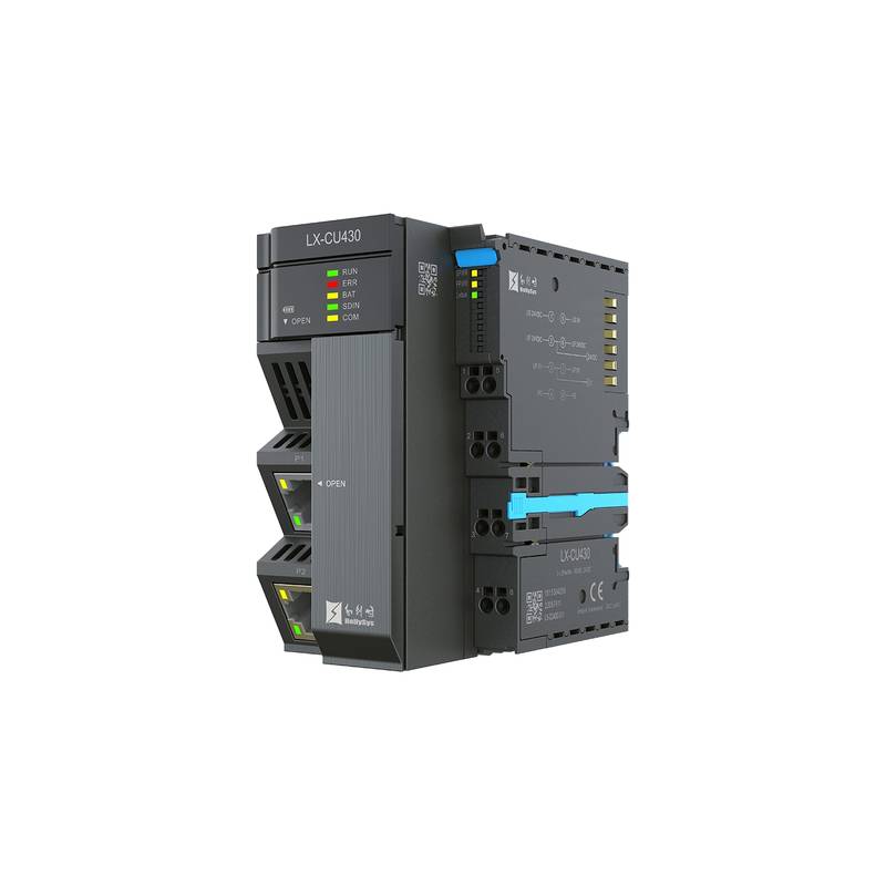 PLC ขนาดกะทัดรัด HollySys LX CU400 พร้อมการสนับสนุนตัวควบคุมการเคลื่อนไหว